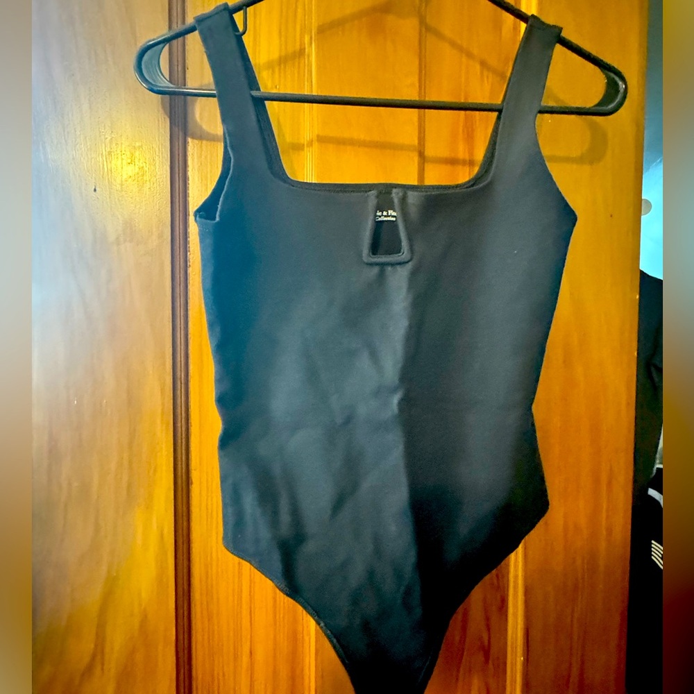 Abercrombie & Fitch Black Womens Bodysuit